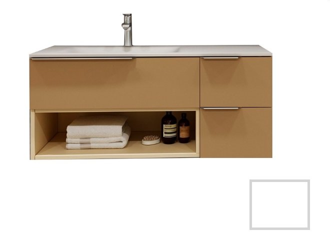 Тумба під раковину Marsan Chester 1200 МДФ білий Chester8-1200white