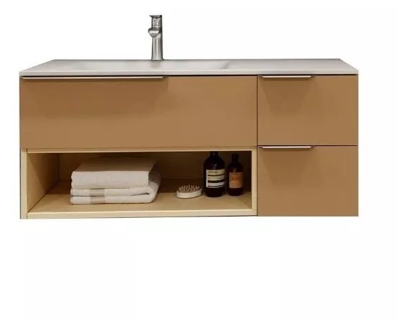 Тумба під раковину Marsan Chester 1350 МДФ каррі Chester8-1350curry