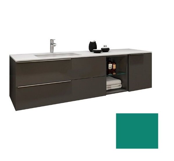 Тумба под раковину Marsan Chester 1600 МДФ теал Chester9-1600teal