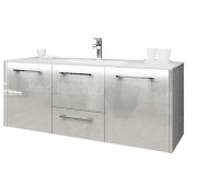 Тумба под раковину Marsan Felix 1300 МДФ белый Felix1300белый