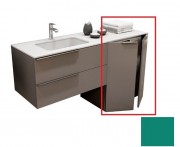 Тумба под стиральную машину Marsan Chester 710 МДФ теал Chester710teal