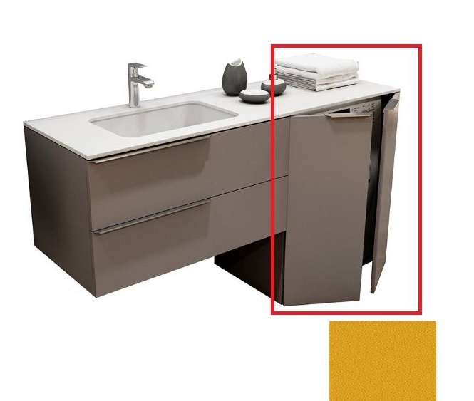 Тумба под стиральную машину Marsan Chester 710 МДФ охра Chester710ocher