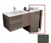 Тумба под стиральную машину Marsan Chester 710 МДФ базальт Chester710basalt