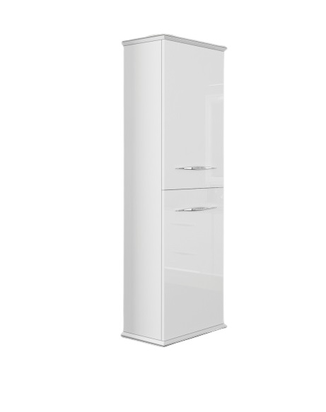 Пенал для ванної Marsan Kassandre 40х160 см МДФ білий Kassandre40х160white