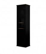 Пенал для ванной Marsan Kassandre 40х160 см МДФ черный Kassandre40х160black