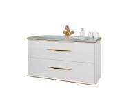 Тумба під раковину Marsan Kassandre 900 МДФ білий Kassandre900white