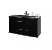 Тумба под раковину Marsan Kassandre 900 МДФ черный Kassandre900black