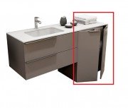 Тумба под стиральную машину Marsan Chester 710 МДФ меланж Chester710melange