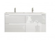 Тумба под раковину Marsan Louise 1200 МДФ белый Louise1200white