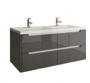 Тумба под раковину Marsan Louise 1200 МДФ графит Louise1200graphite