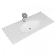 Раковина для ванної Marsan Еліс врізна для тумби 1200 білий ЭЛИС1200