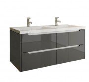 Тумба под раковину Marsan Louise 1200 МДФ графит Louise1200graphite