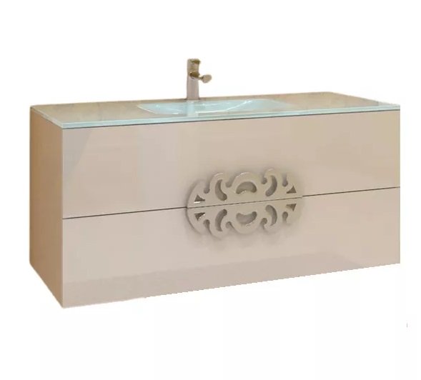 Тумба під раковину Marsan Malvine 1200 МДФ білий Malvine1200white