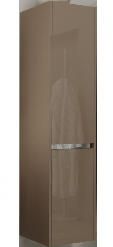 Пенал для ванної Marsan Justin 1600 правий / лівий МДФ капучино Justin1600капучино