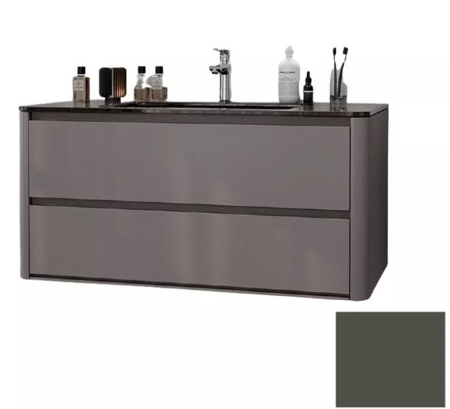 Тумба под раковину Marsan Marshall 1100 МДФ базальт Marshall1100basalt