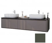 Тумба под раковину Marsan Marshall 1600 МДФ базальт Marshall1600basalt