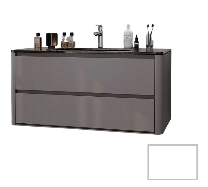 Тумба под раковину Marsan Marshall 900 МДФ белый Marshall900white