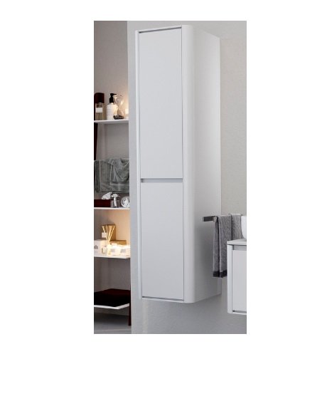 Пенал для ванної Marsan Marshall 35х160 см МДФ білий Marshall350white