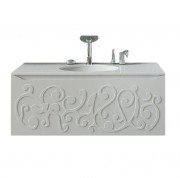 Тумба під раковину Marsan Marsel 1200 МДФ білий Marsel1200white