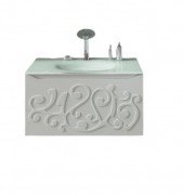 Тумба под раковину Marsan Marsel 900 МДФ белый Marsel900white