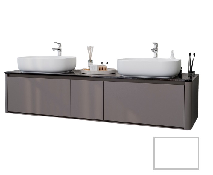 Тумба під раковину Marsan Marshall 1600 МДФ білий Marshall1600white