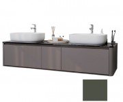 Тумба под раковину Marsan Marshall 1600 МДФ базальт Marshall1600basalt