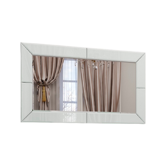 Зеркало для ванной Marsan Michele 80х60 см белый Michele80х60white