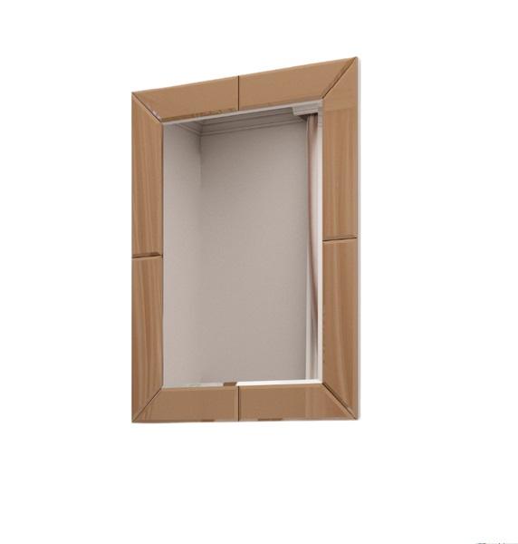 Зеркало для ванной Marsan Michele 80х60 см капучино Michele80х60cappuccino