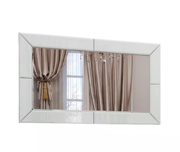 Зеркало для ванной Marsan Michele 70х120 см белый Michele70х120white