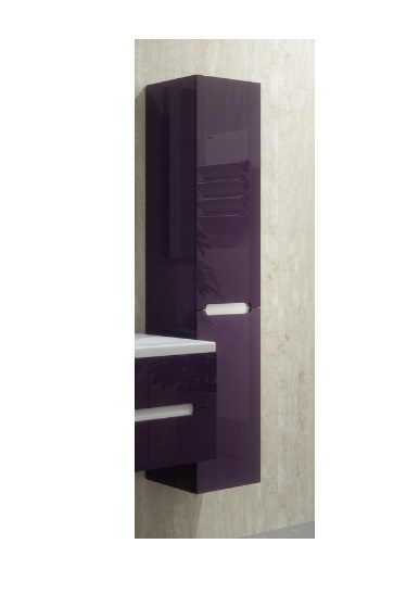 Пенал для ванной Marsan Modeste 35х160 см МДФ виолет Modeste35х160violet