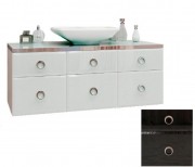 Тумба под раковину Marsan Michele 1200 МДФ черный Michele1200black