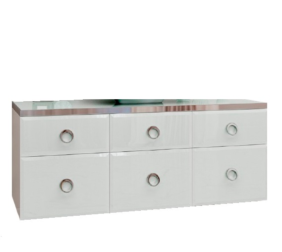 Тумба під раковину Marsan Michele 1600 МДФ білий Michele1600white