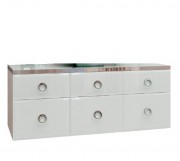 Тумба под раковину Marsan Michele 1600 МДФ белый Michele1600white