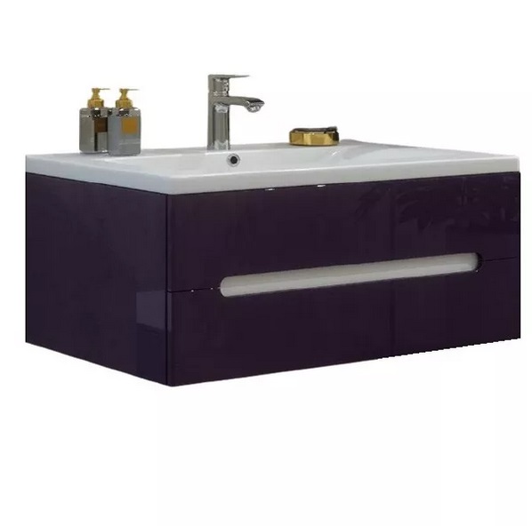 Тумба под раковину Marsan Modeste 1000 МДФ виолет Modeste1000violet