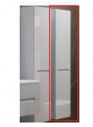 Пенал для ванной Marsan Modeste 35х160 см с корзиной МДФ белый Modeste35х160white-k