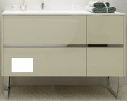 Тумба под раковину Marsan Justin 1200 правая/левая МДФ белый Justin1200белый