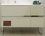 Тумба под раковину Marsan Justin 1200 правая/левая МДФ орех Justin1200орех