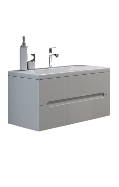 Тумба під раковину Marsan Modeste 600 МДФ білий Modeste600white