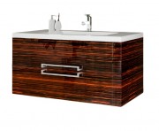 Тумба под раковину Marsan Monique 600 МДФ зебрано Monique600zebrano