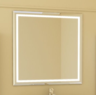 Зеркало для ванной Marsan Shantal 90х75 см с LED подсветкой SHANTAL90Х75