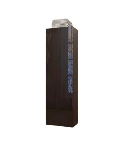 Пенал для ванной Marsan Nikolet 35х125 см МДФ графит Nikolet35х125graphite