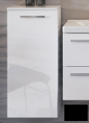 Пенал для ванної Marsan Oscar 750 лівий / правий МДФ чорний Oscar750черный