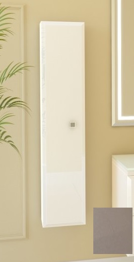 Пенал для ванной Marsan Shantal 25х120 см МДФ бисмарк глянец SHANTALбисмарк