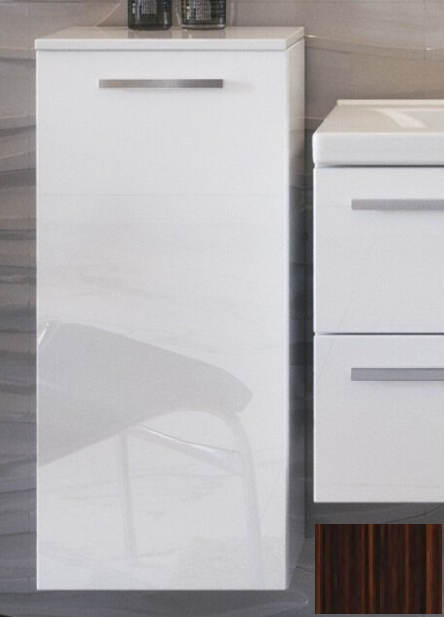 Пенал для ванної Marsan Oscar 750 лівий / правий МДФ зебрано Oscar750зебрано