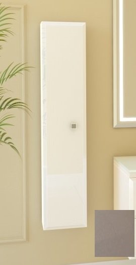 Пенал для ванної Marsan Shantal 25х120 см МДФ бісмарк глянець SHANTALбисмарк