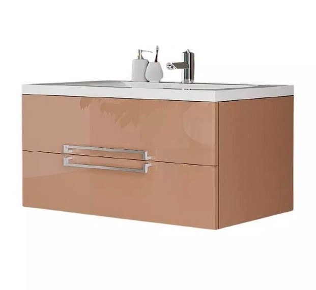 Тумба під раковину Marsan Monique 1000 МДФ капучино Monique1000cappuccino