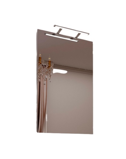 Зеркало для ванной Marsan Nikolet 100х70 см со светильником 60 см Nikolet100х70