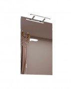 Дзеркало для ванної Marsan Nikolet 100х70 см зі світильником 60 см Nikolet100х70