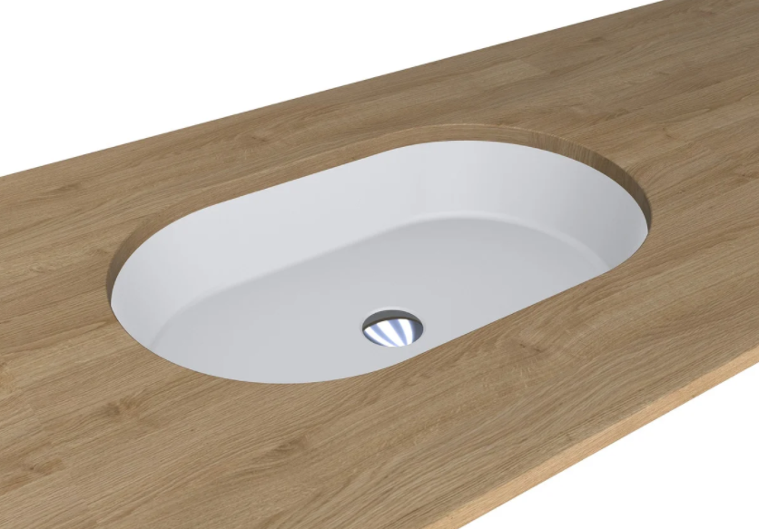 Раковина Miraggio Rome литой мрамор белый матовый 0000233