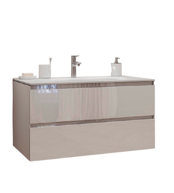 Тумба под раковину Marsan Nikolet 1000 МДФ белый Nikolet1000white